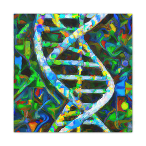 "Chromosomal Color Harmony" - Canvas