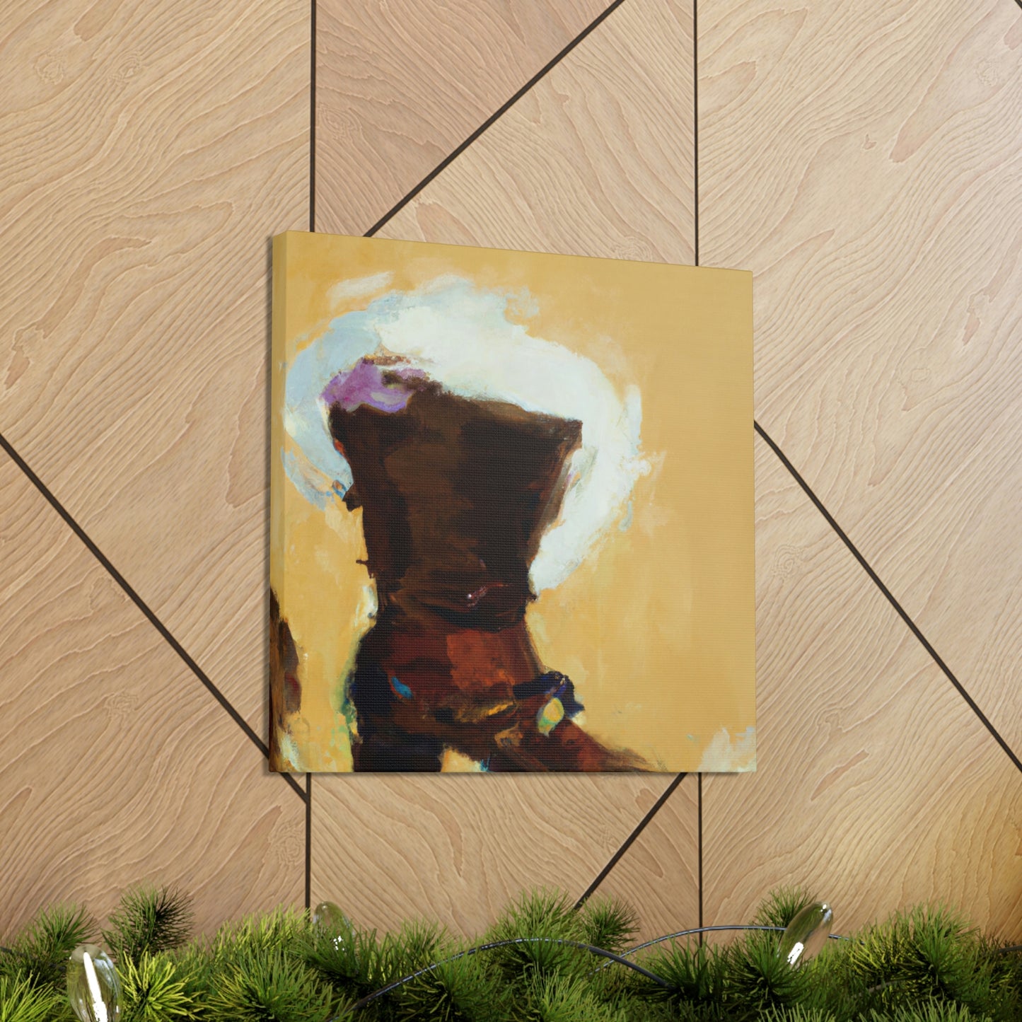 "Boot's Impressionist Dream" - Canvas