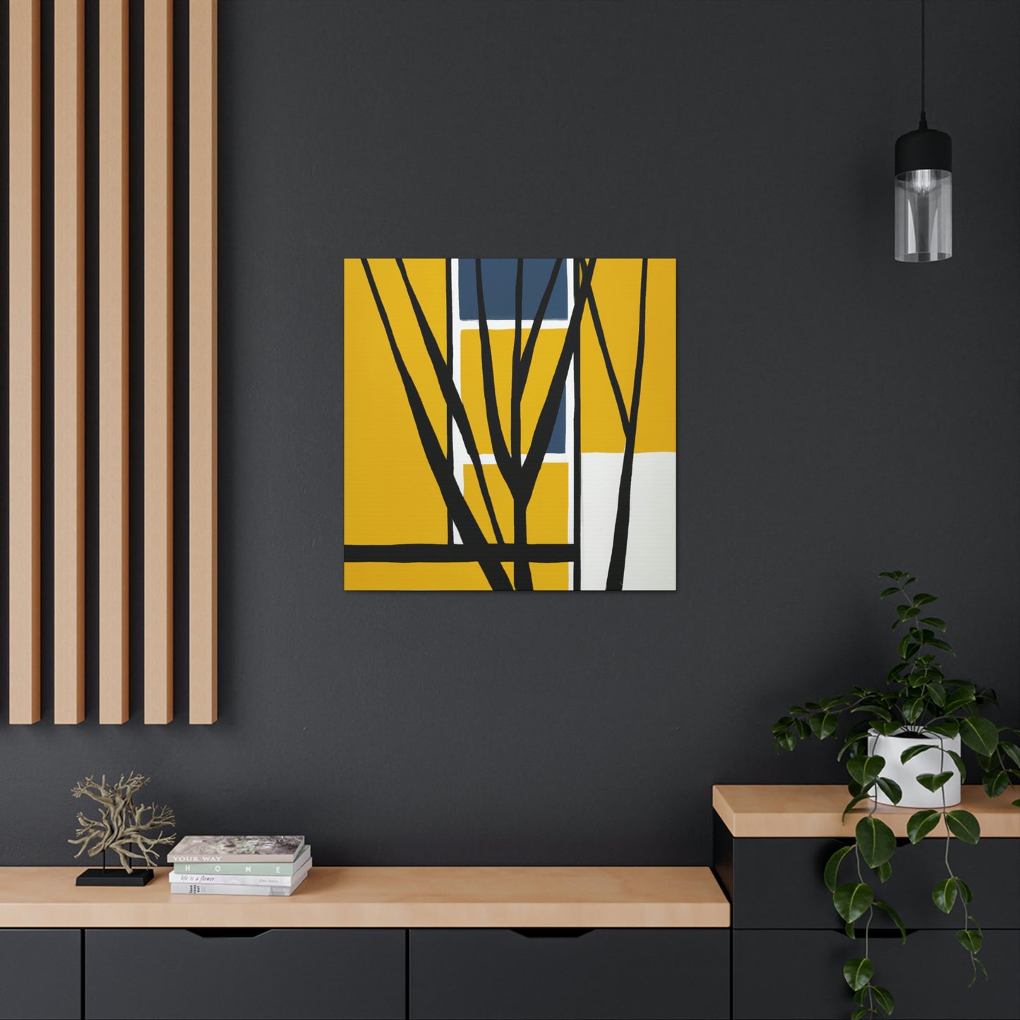 Willow Tree Reflection - Canvas