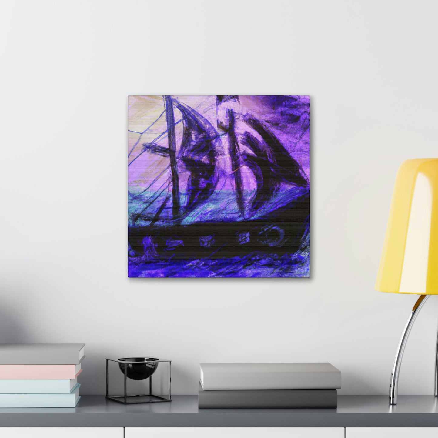 "The Calm Sea Voyage" - Canvas