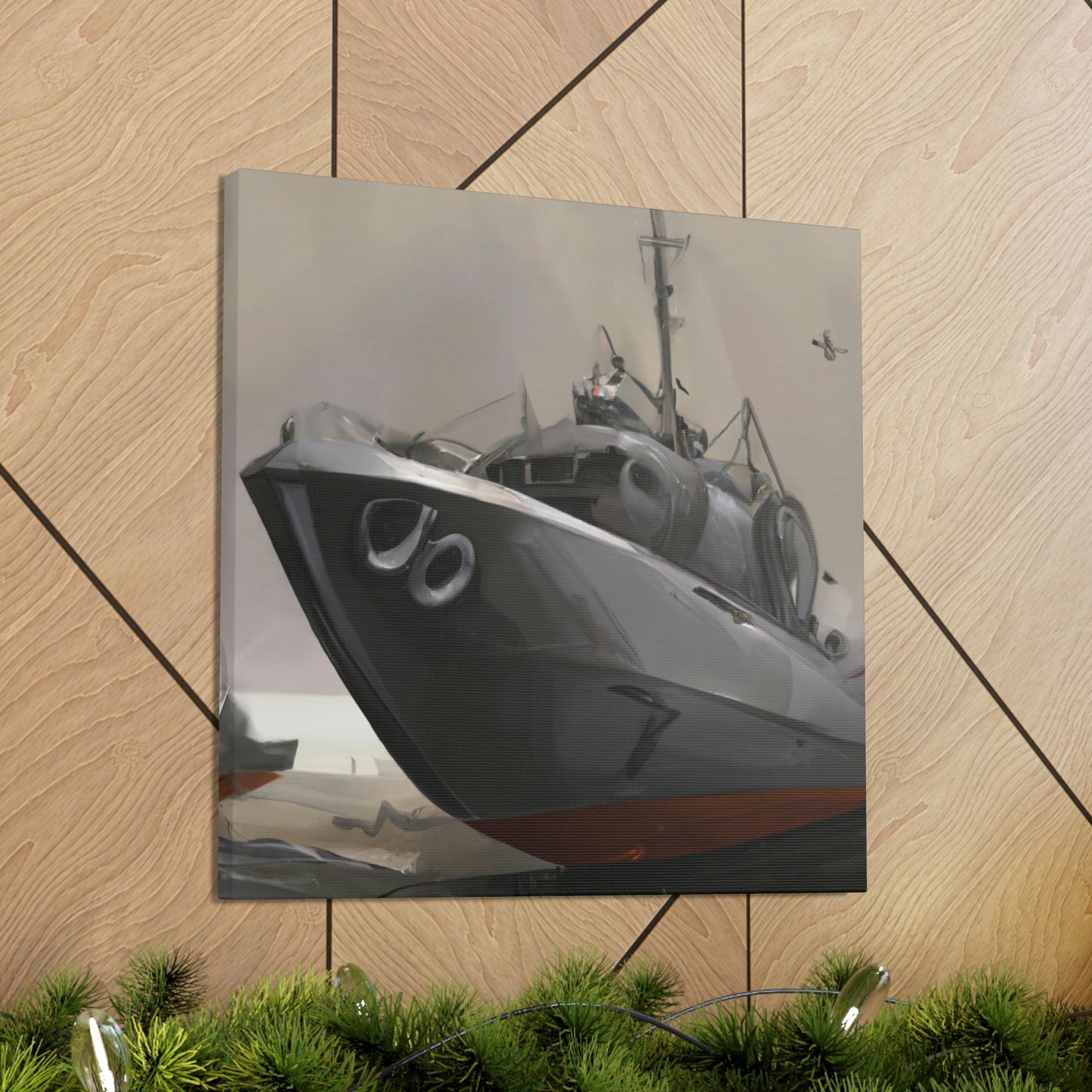 "Seabee of the Century" - Canvas