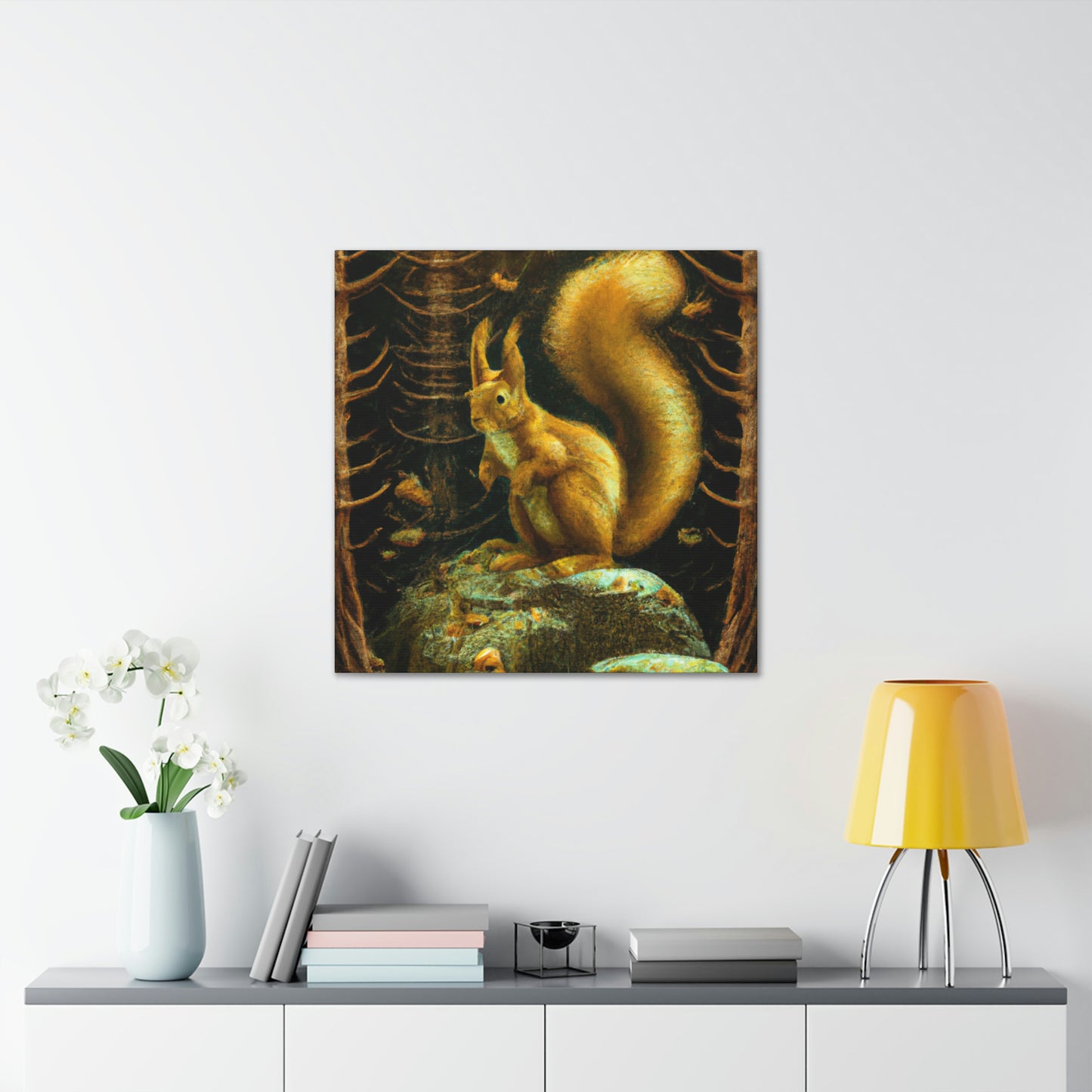 Squirrels in Splendor - Canvas