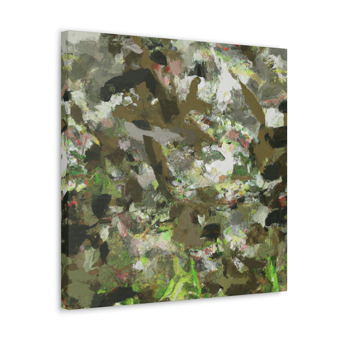 Camouflaged in Abstraction - Canvas