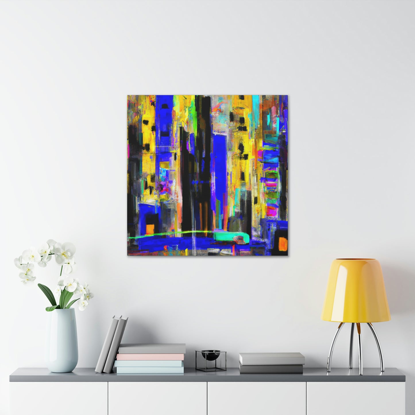 "Art Deco Abstraction" - Canvas