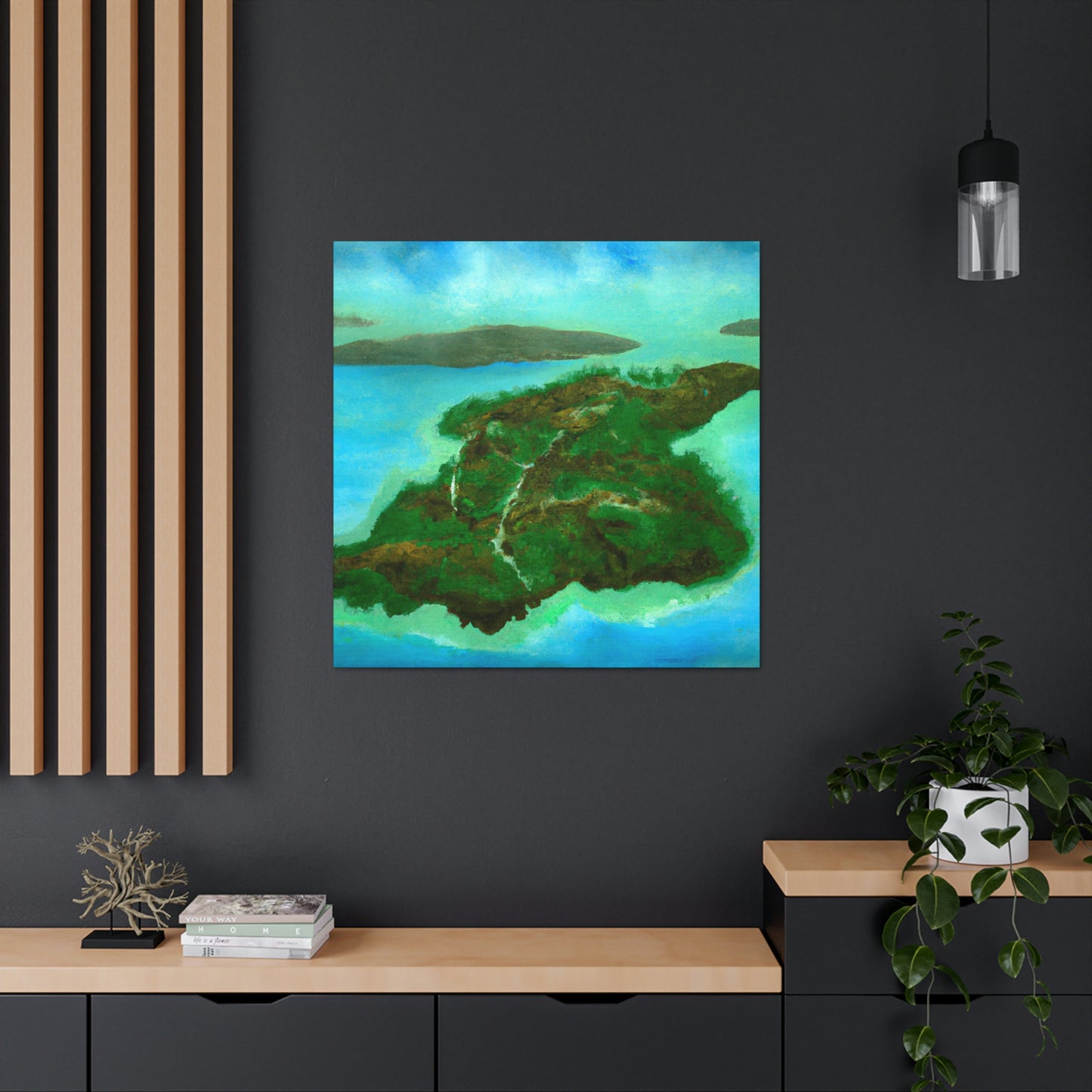 Island of Emotions - Canvas