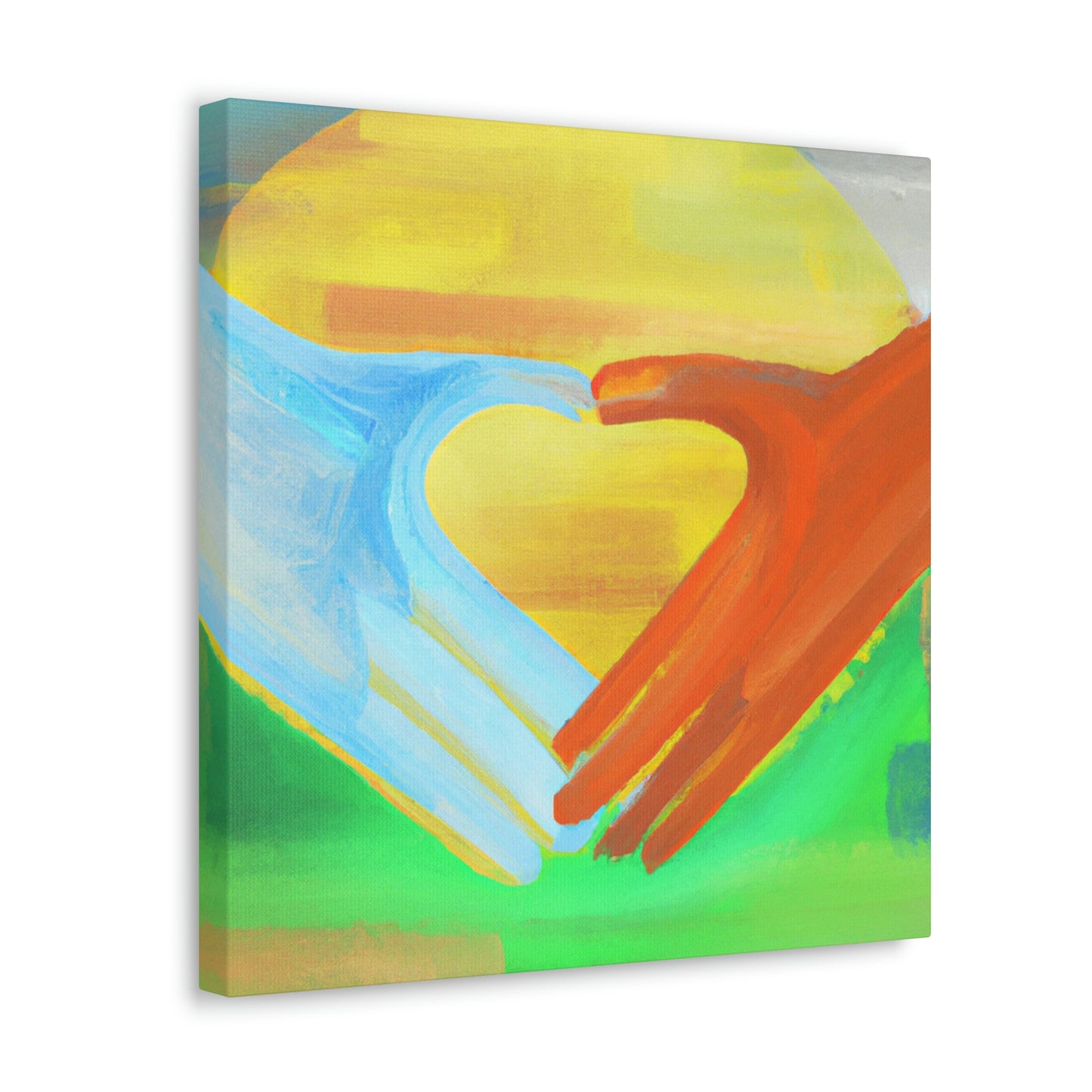 United Through Hands - Canvas