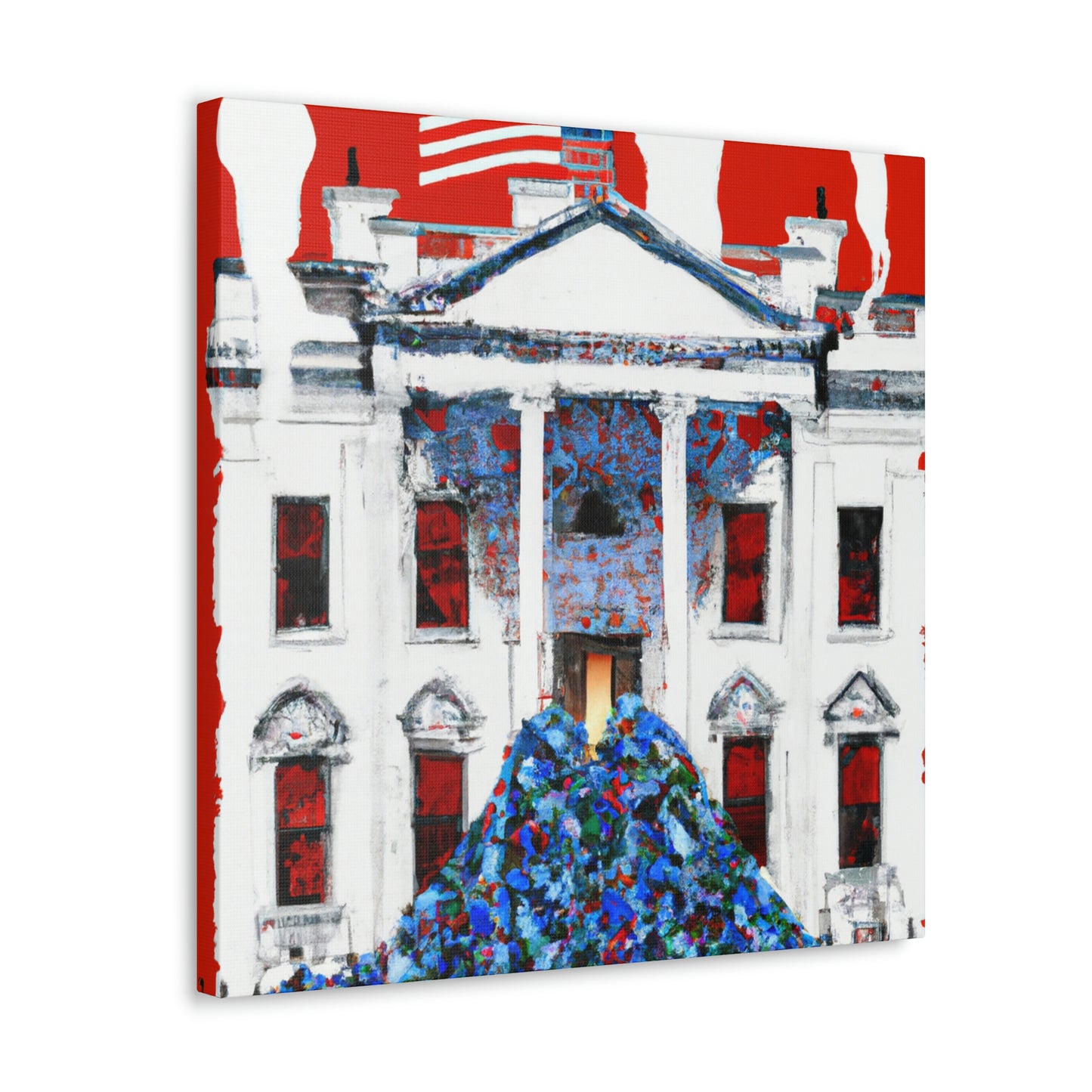 The White House Grandeur - Canvas