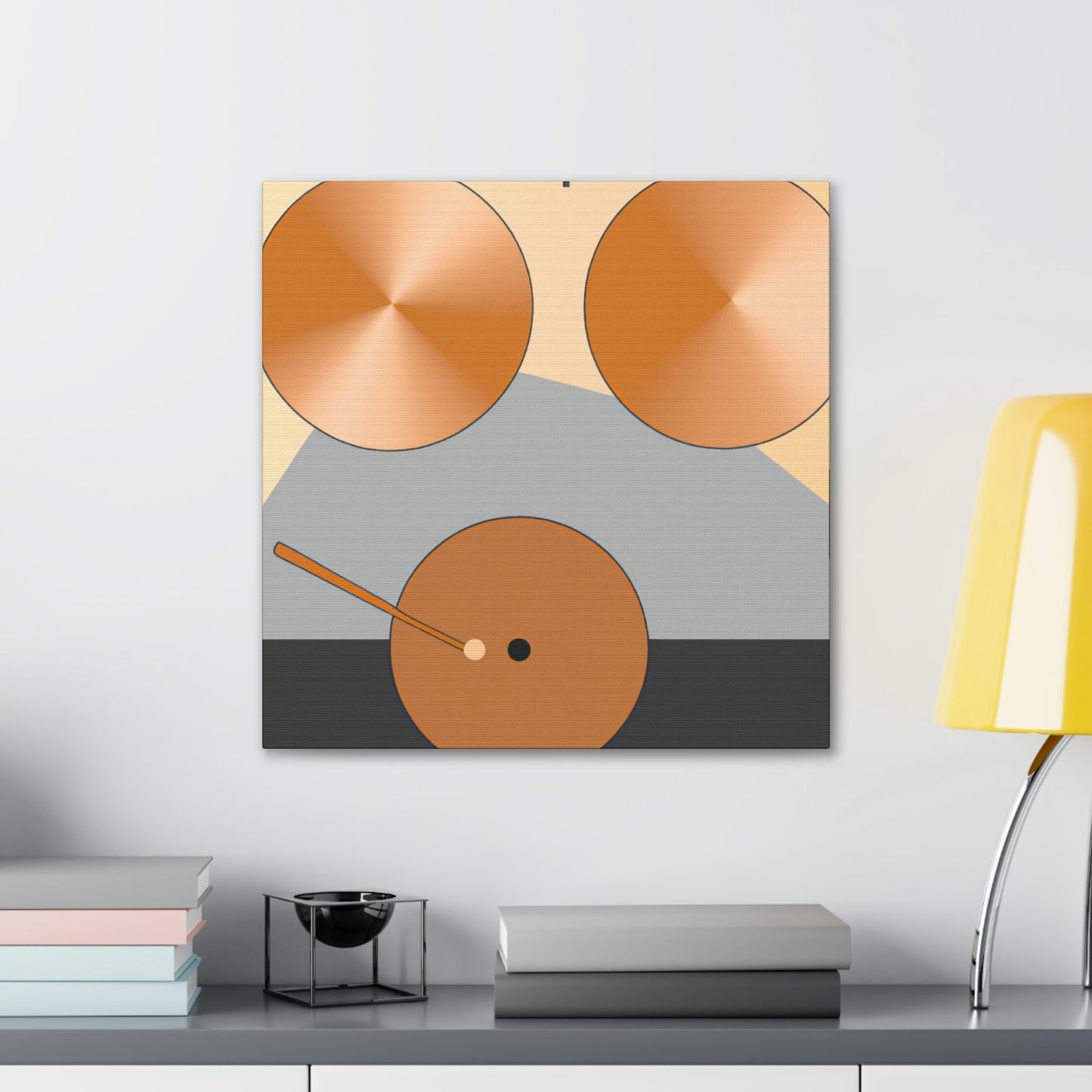 Symphonic Cymbal Dance - Canvas