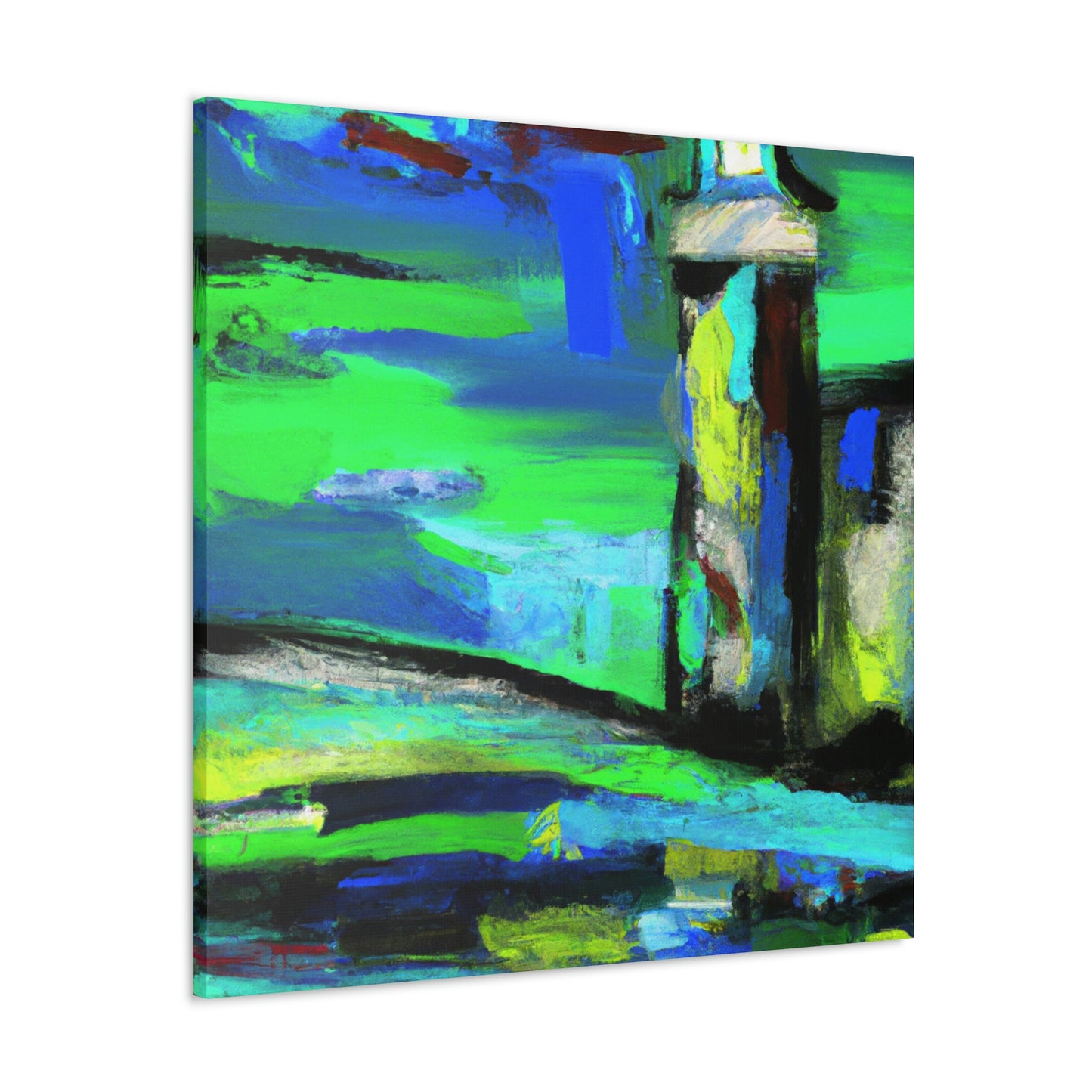 Lighthouse of Expressionism - Canvas