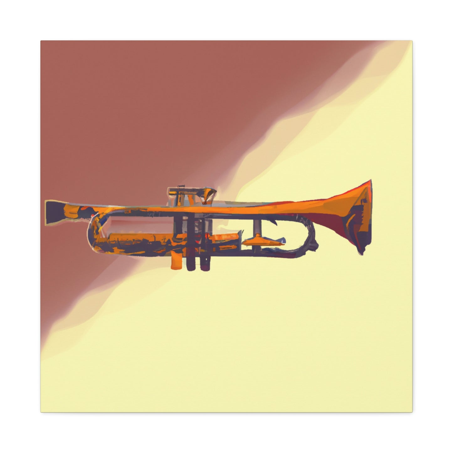 "A Brassy Trumpet Song" - Canvas