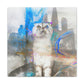 "Scottish Fold Dreamscape" - Canvas