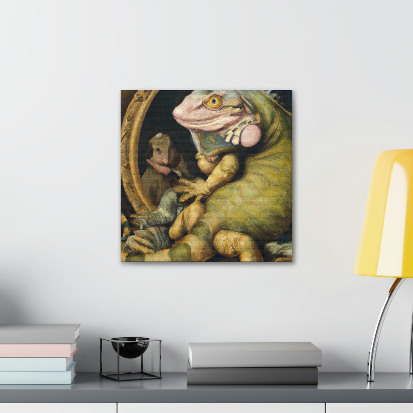 Reptiles of Baroque - Canvas