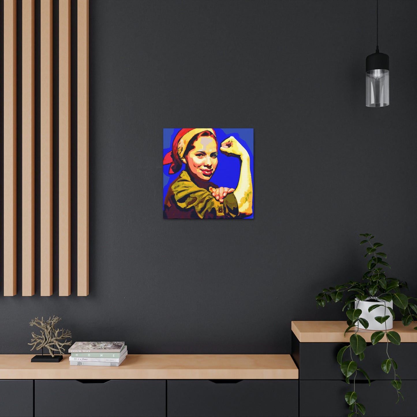 "Rosie the Revolutionary Woman" - Canvas