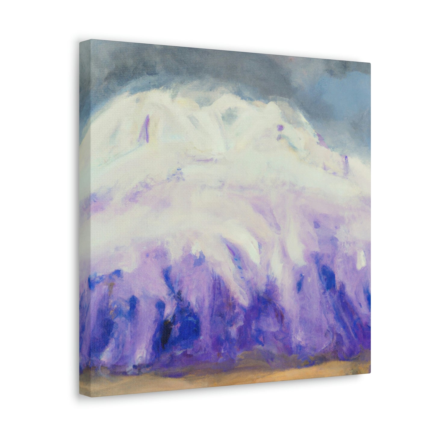 "Snowy Mountain Majesty" - Canvas