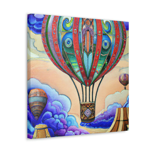 "Aerial Escapade Ballooning" - Canvas