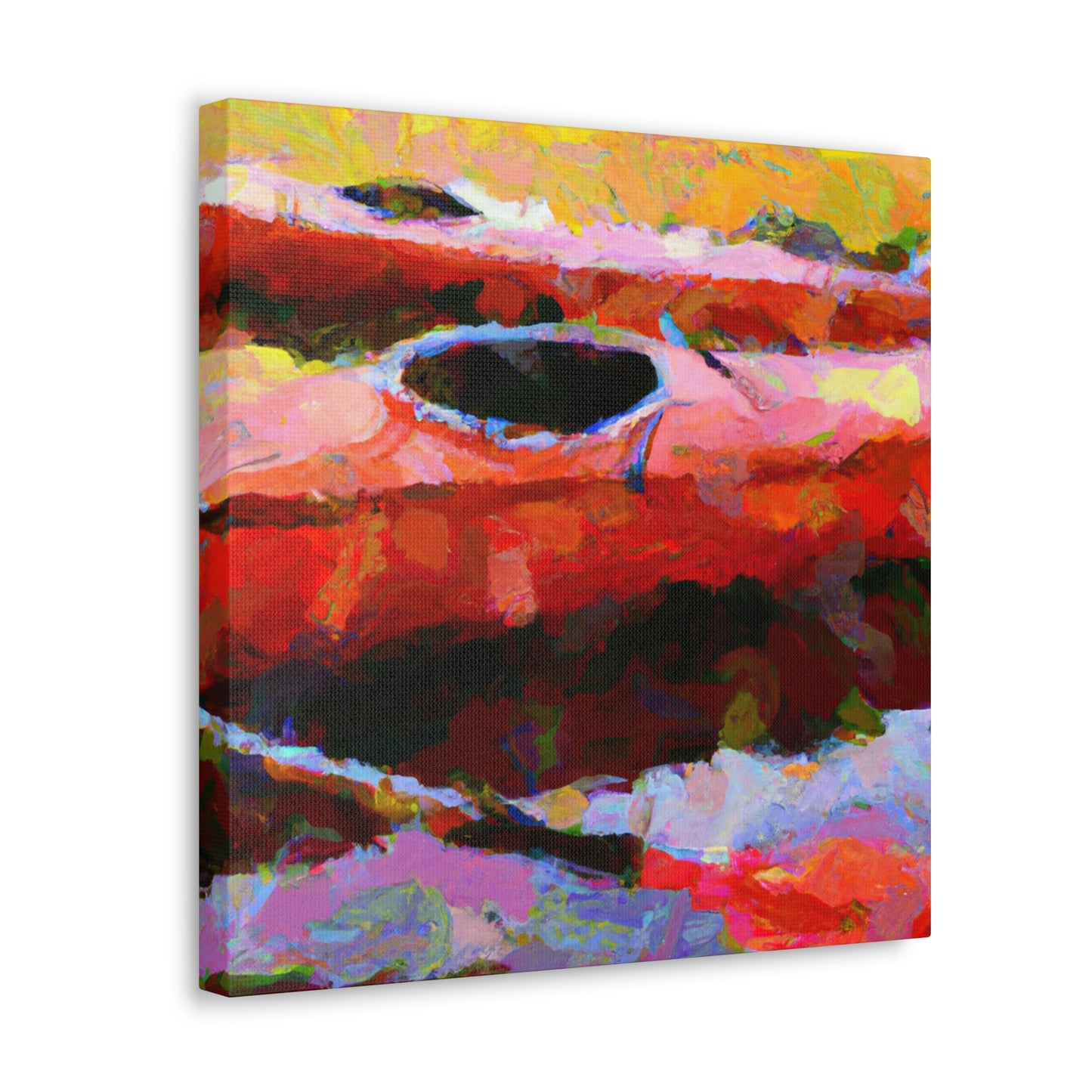 Kayak on the Waves - Canvas