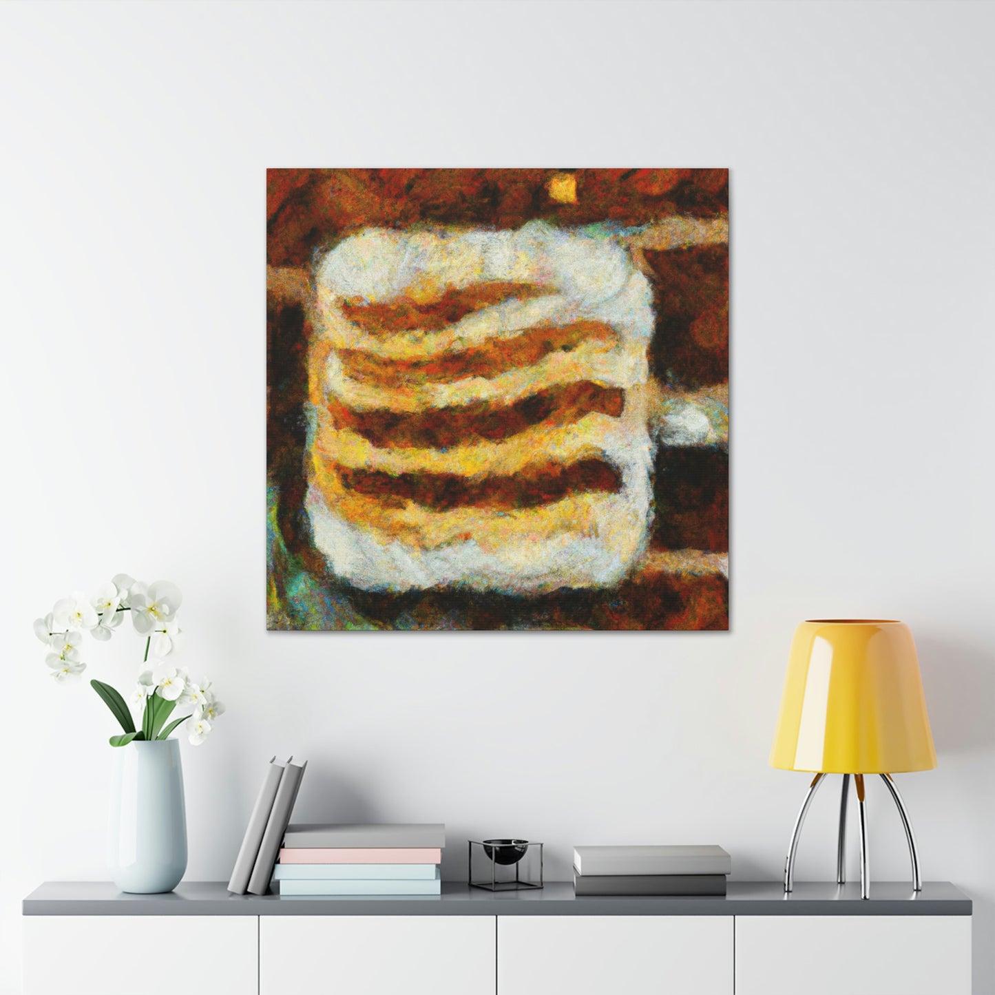 "Cappuccino in Dreamscape" - Canvas