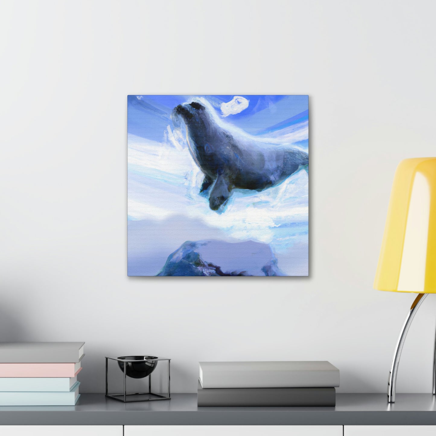 Harp Seal Ballet Dance - Canvas