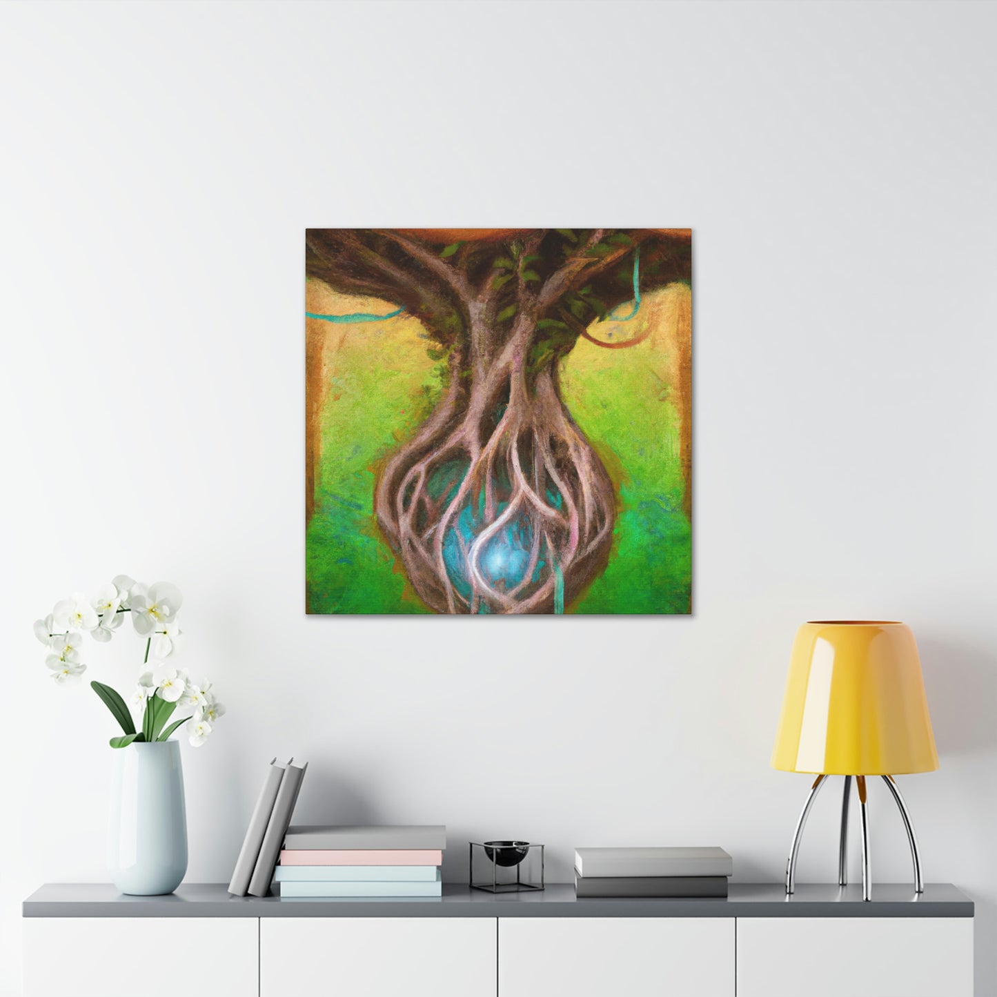 "Roots of Banyan Trees" - Canvas