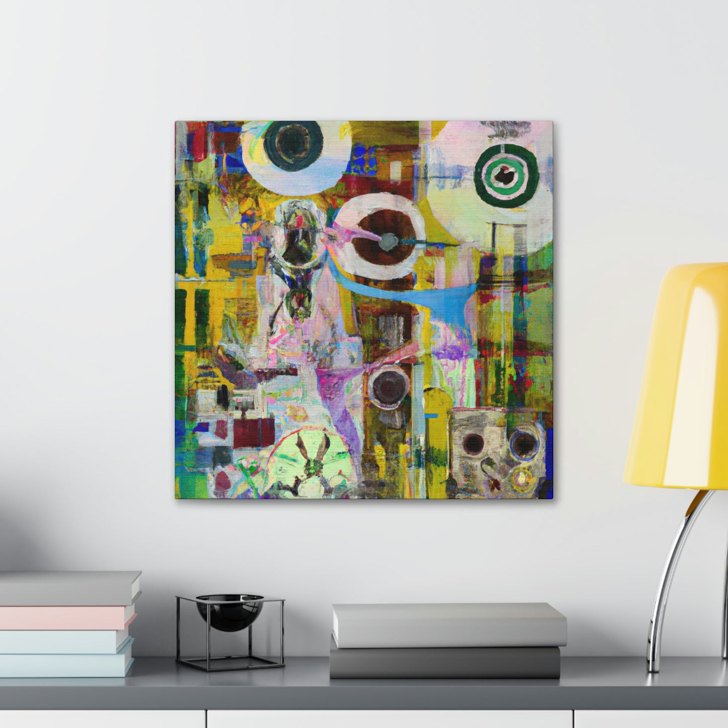 "Reel to Reel Resonance" - Canvas