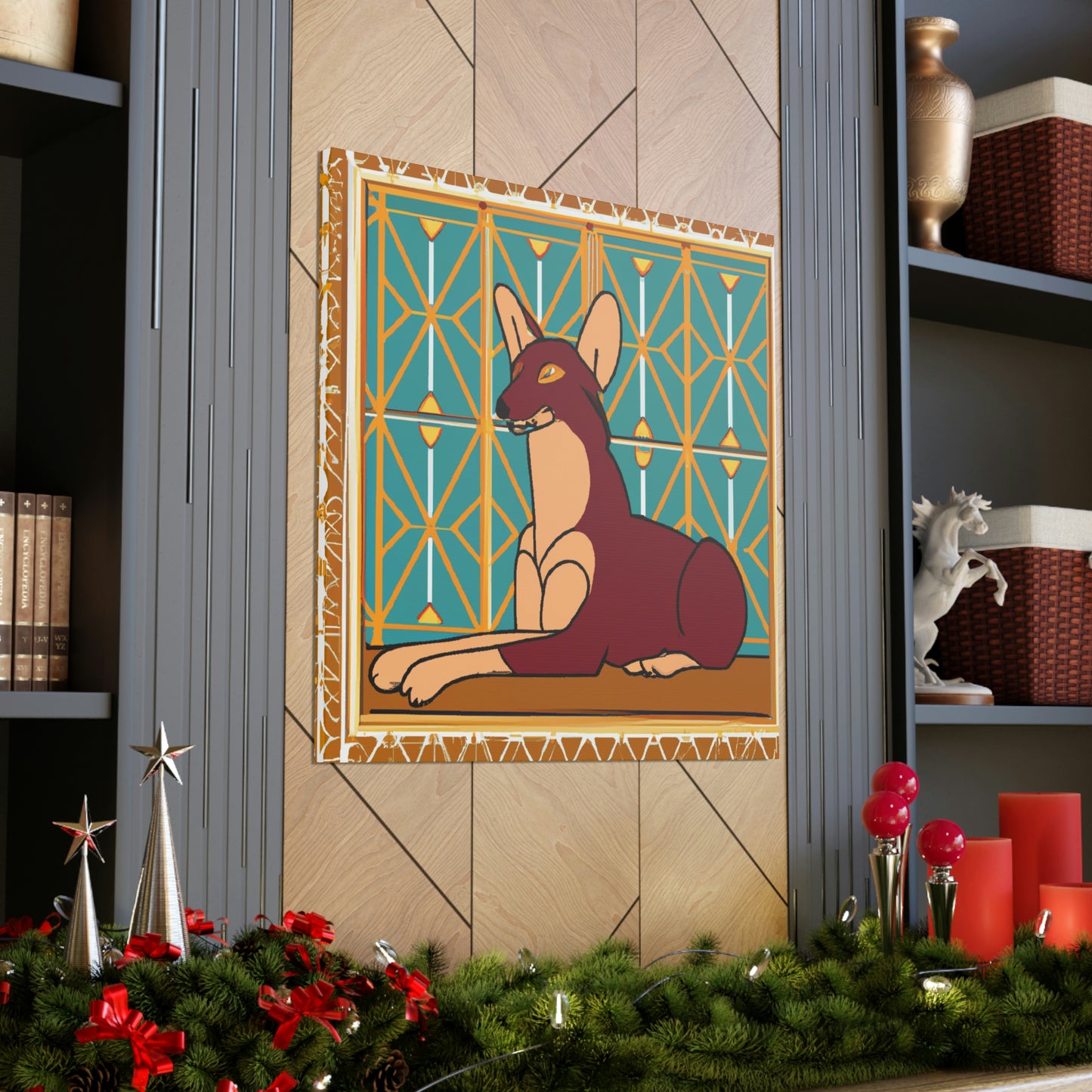 Dhole Deco Dance - Canvas