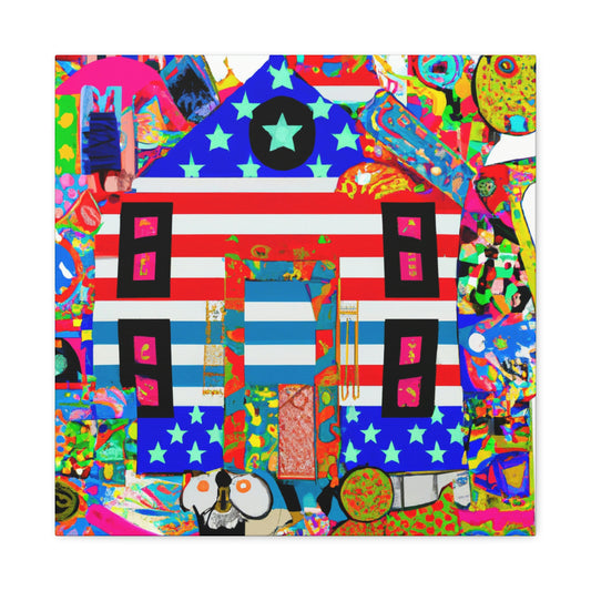 "The White House Splendor" - Canvas