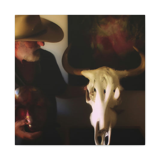 Cow Skull Reflection
 - Canvas