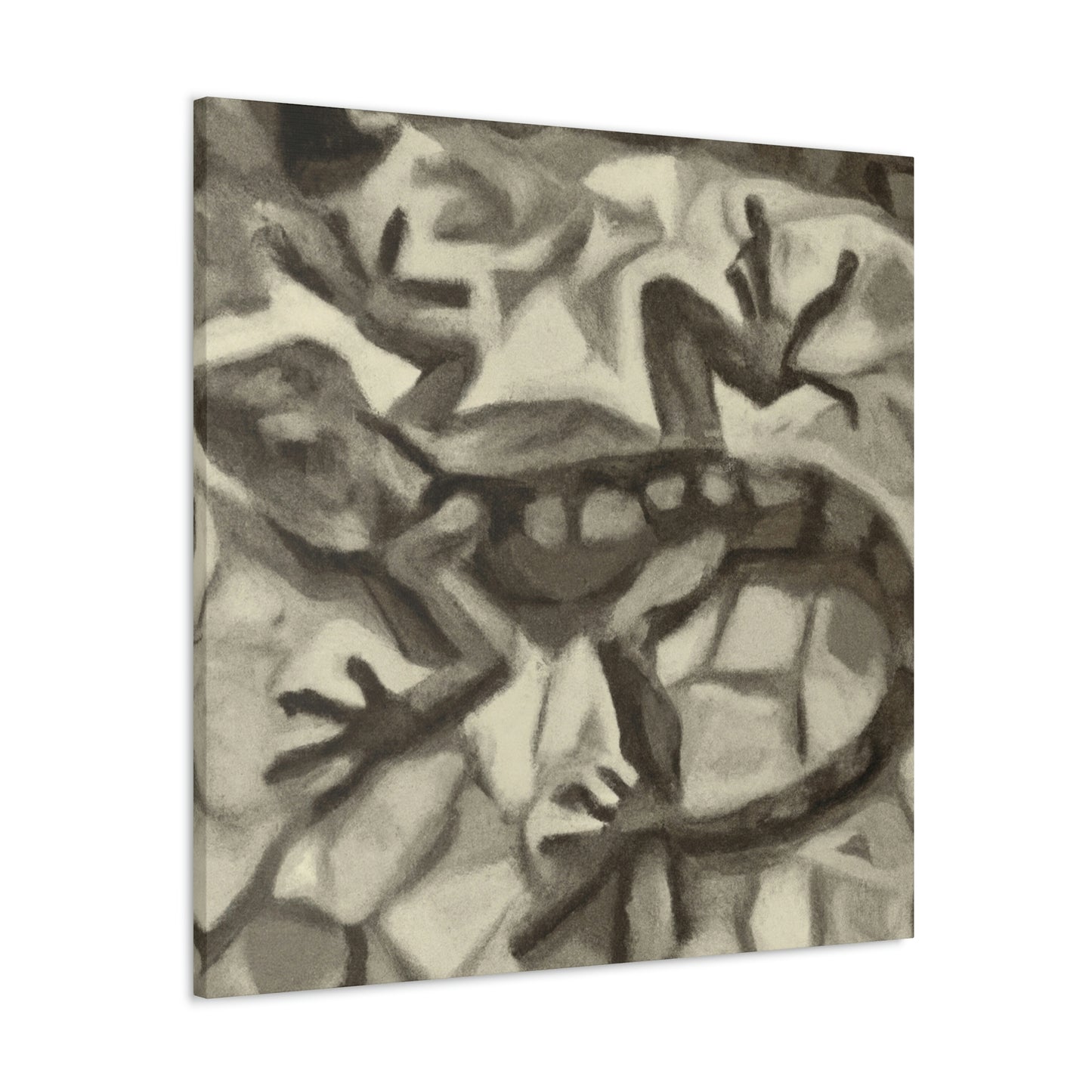 Lizard in Abstraction - Canvas