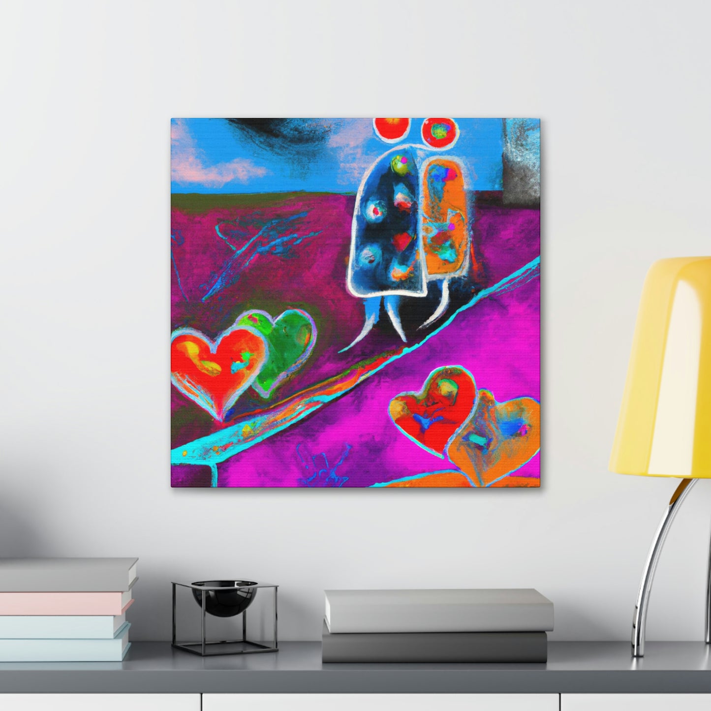 Love's Valiant Journey - Canvas