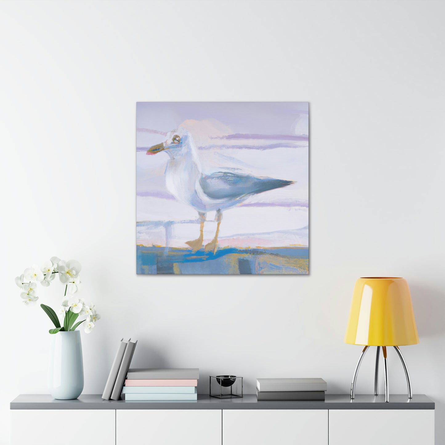 Sea's Glorious Gull - Canvas