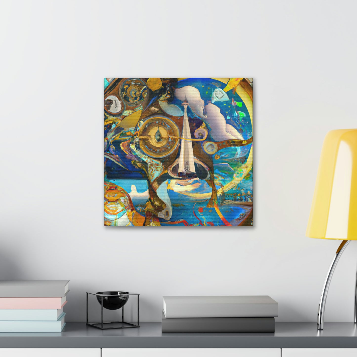 "Compass Awe Surreal" - Canvas