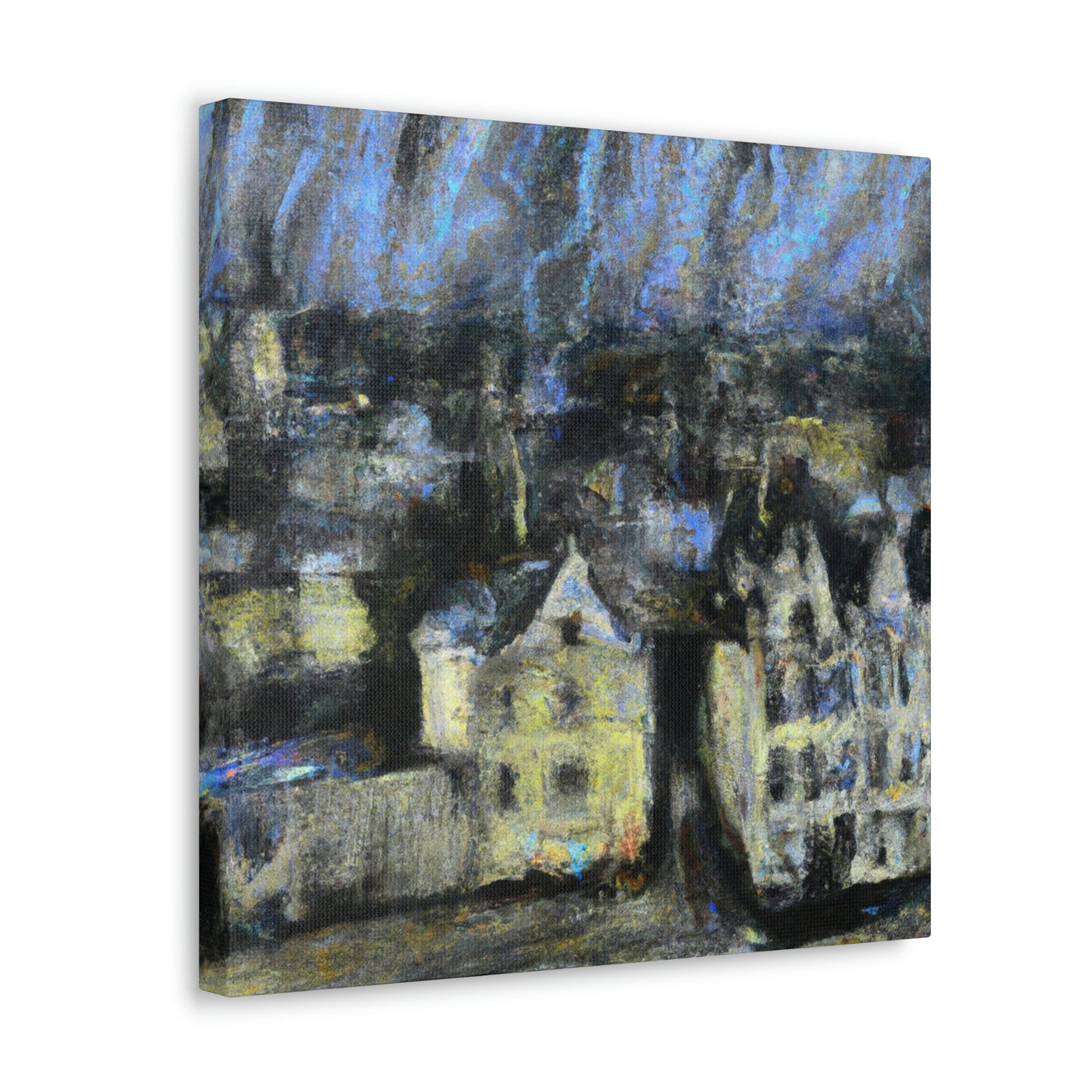 "Victorian Dreamscape Portrayal" - Canvas