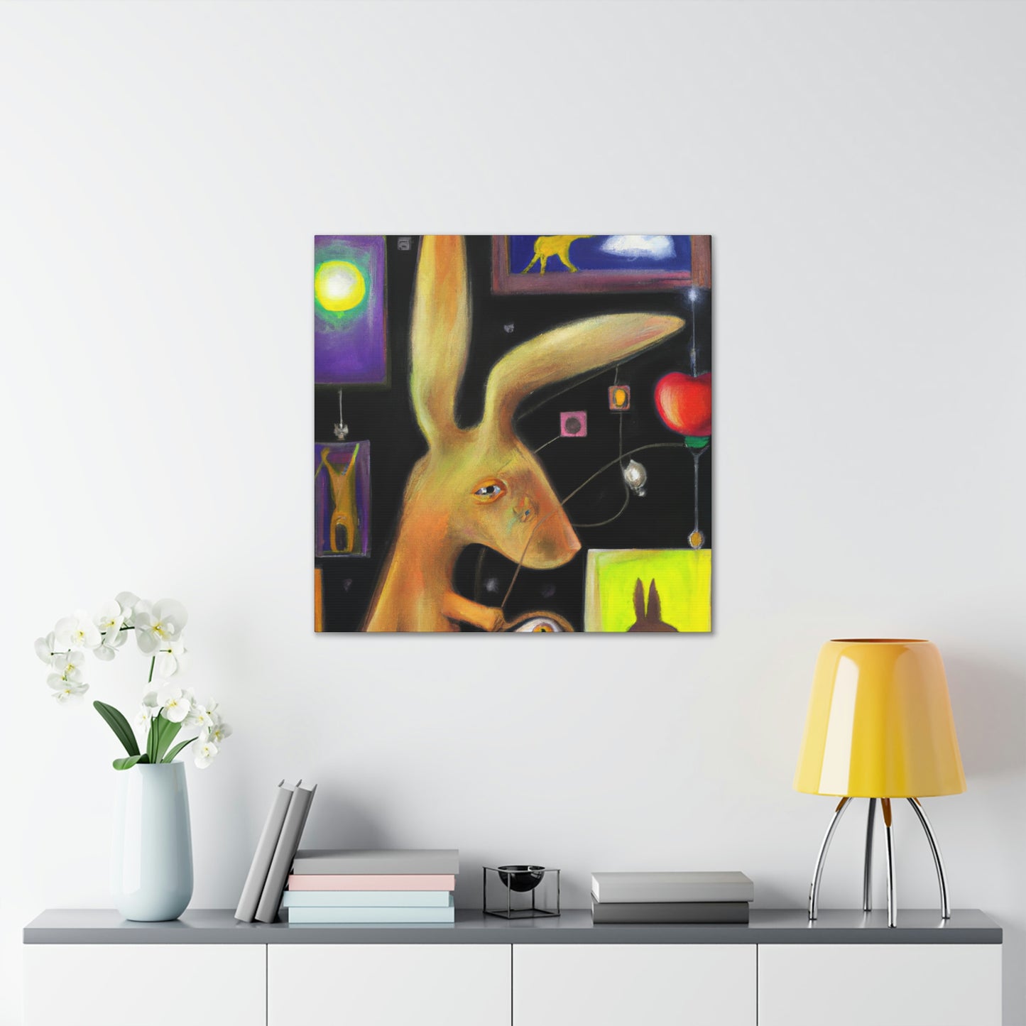 Rabbit in Eternal Dream - Canvas