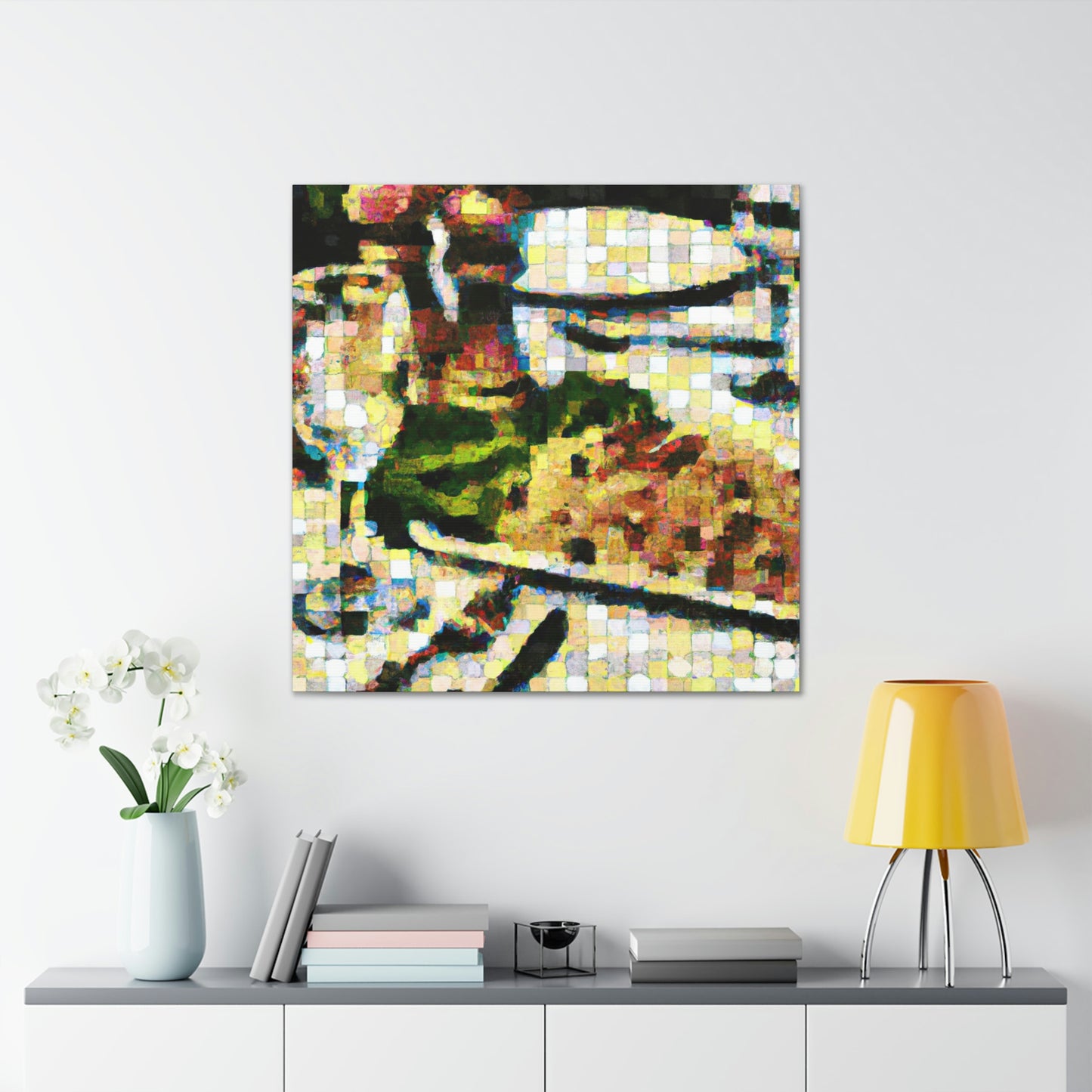 "Dinner Table Symphony" - Canvas