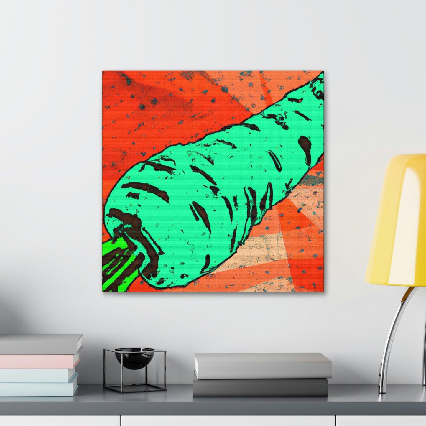 Carrot Pop Brilliance - Canvas