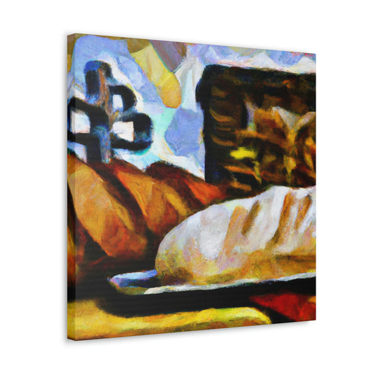 "Bread in Post-Impressionism" - Canvas