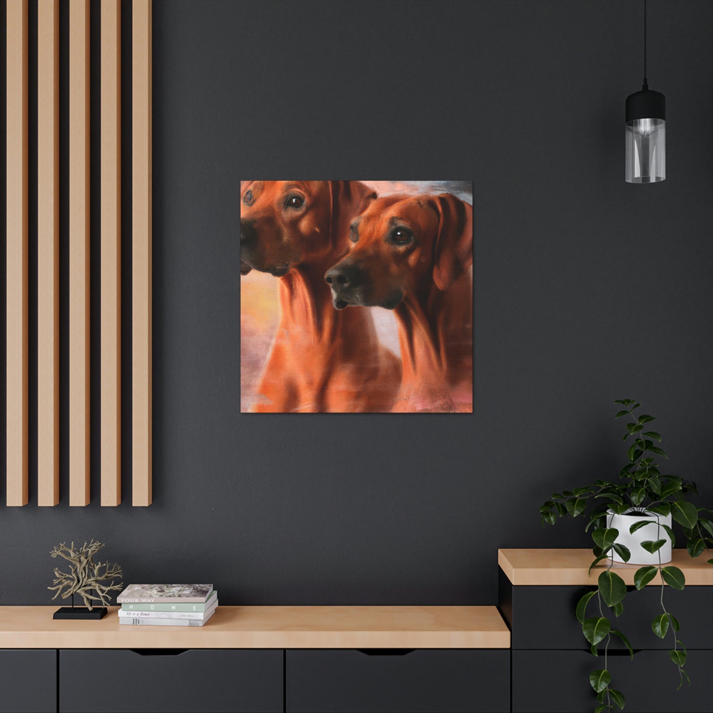 "Ridgeback in Surrealism" - Canvas