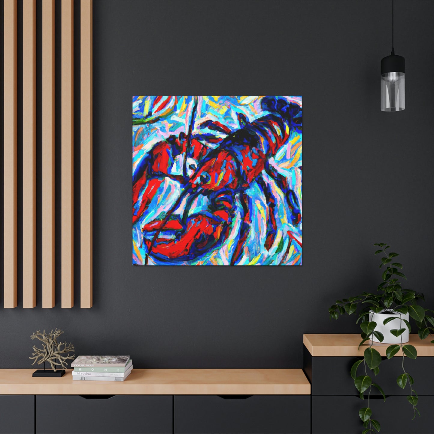 Lobster's Expressionist Dream - Canvas