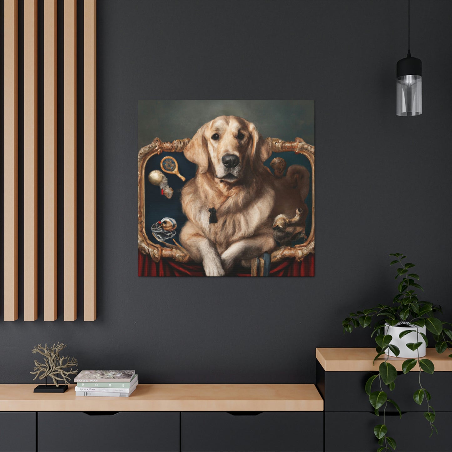 Golden Retriever Grace - Canvas