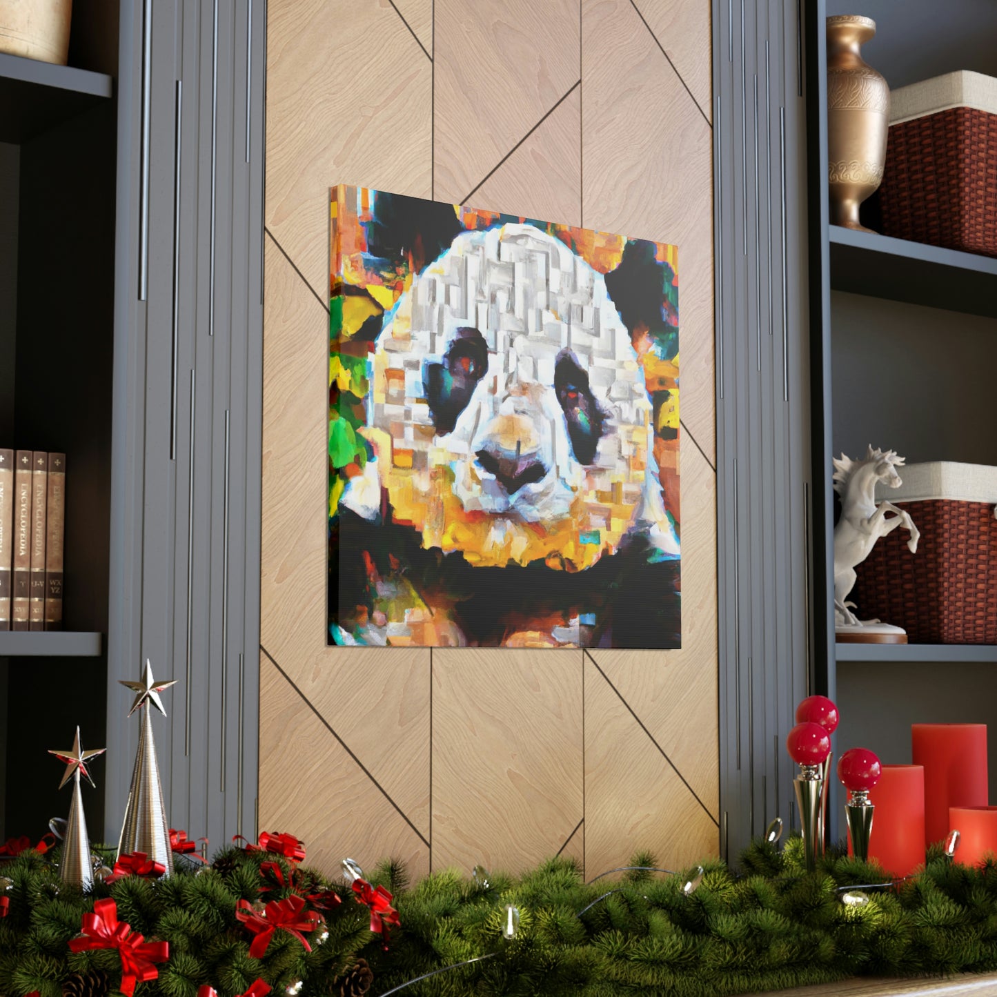 Giant Panda Wonderland - Canvas