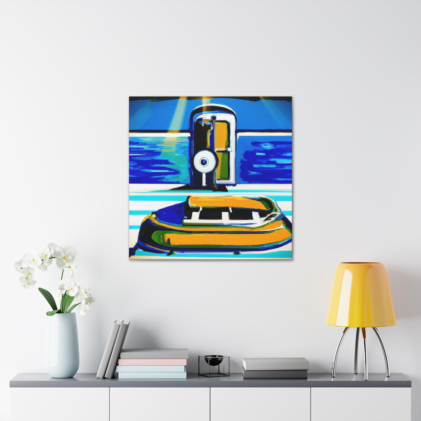 "Sailing Through Time" - Canvas