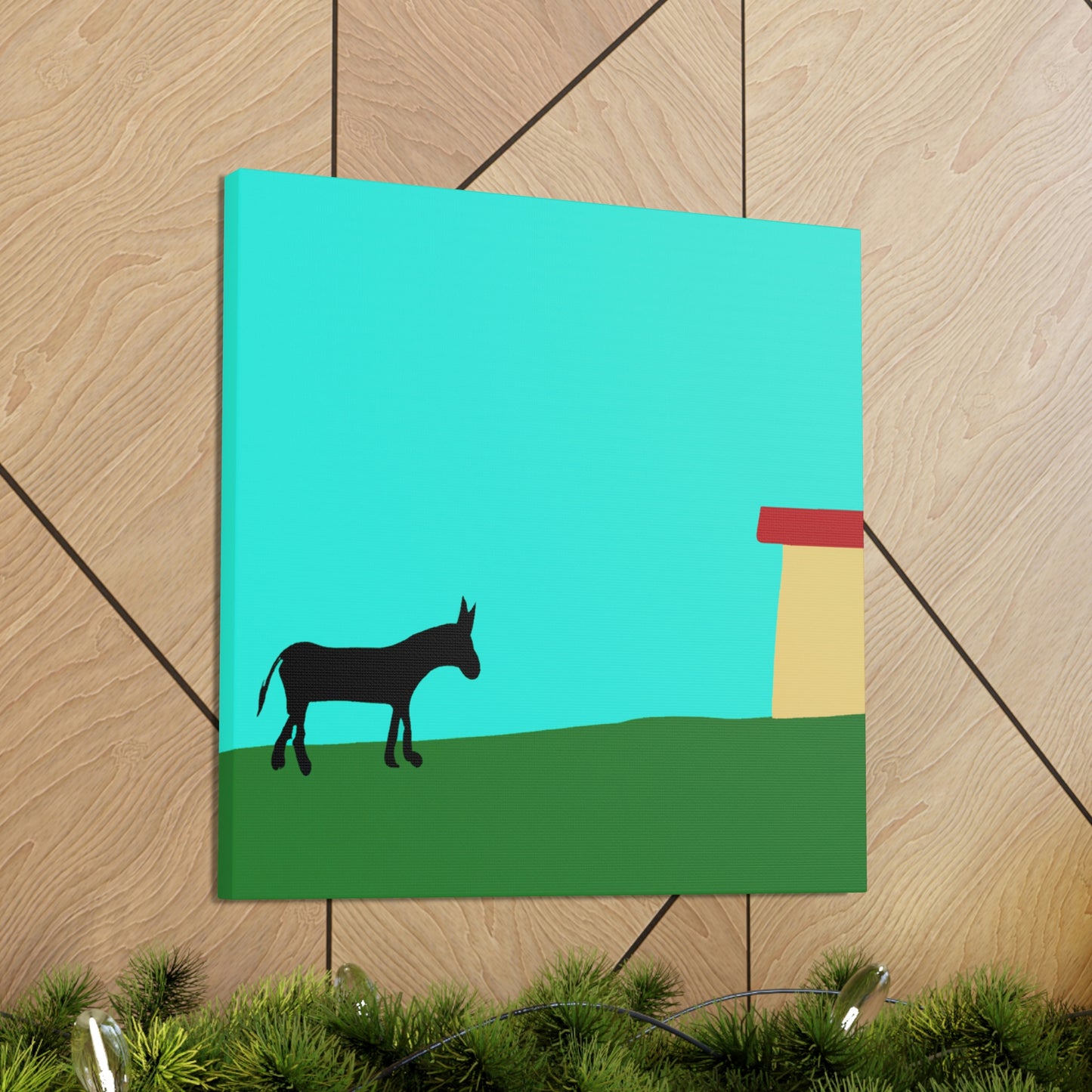 Mules in Simplicity - Canvas