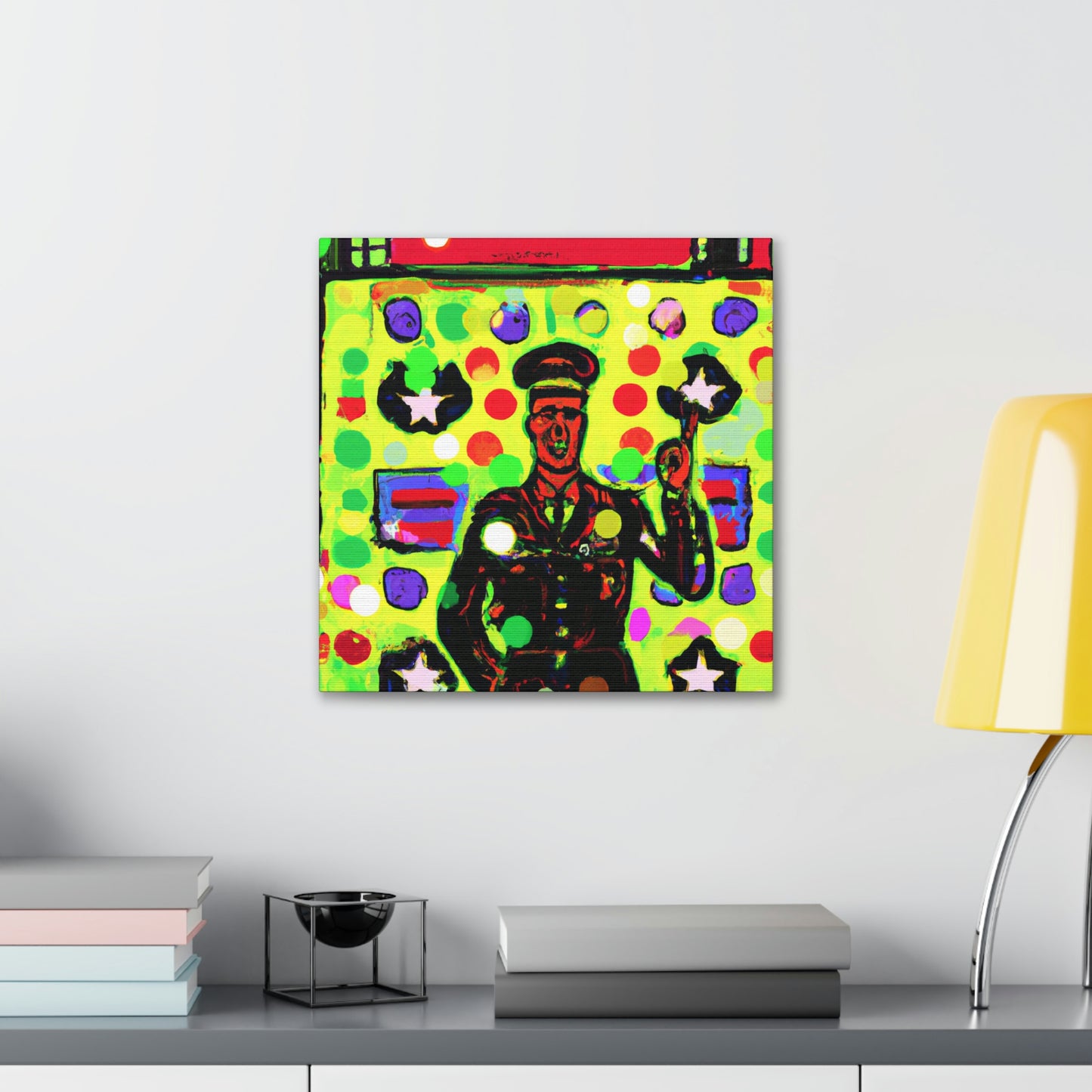 Supply Sergeant Pop Art - Canvas