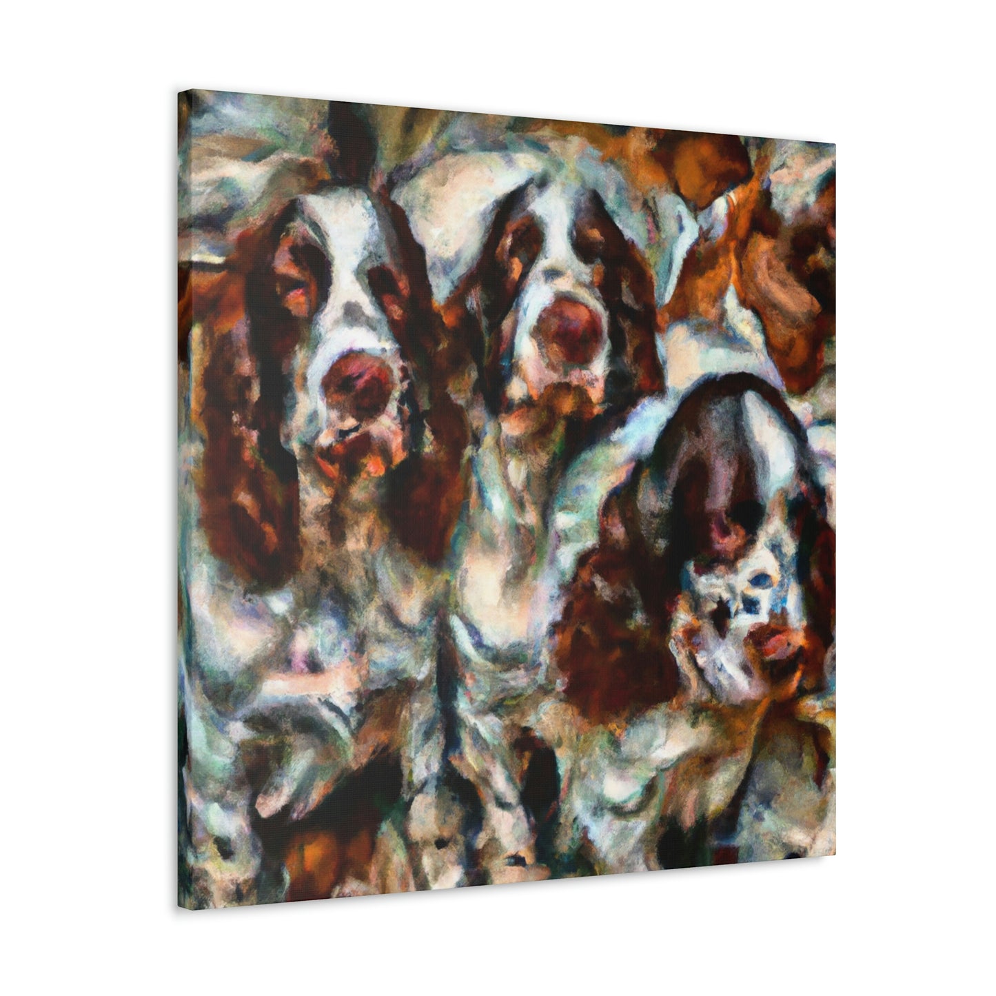 "Spaniel in Expressionism" - Canvas