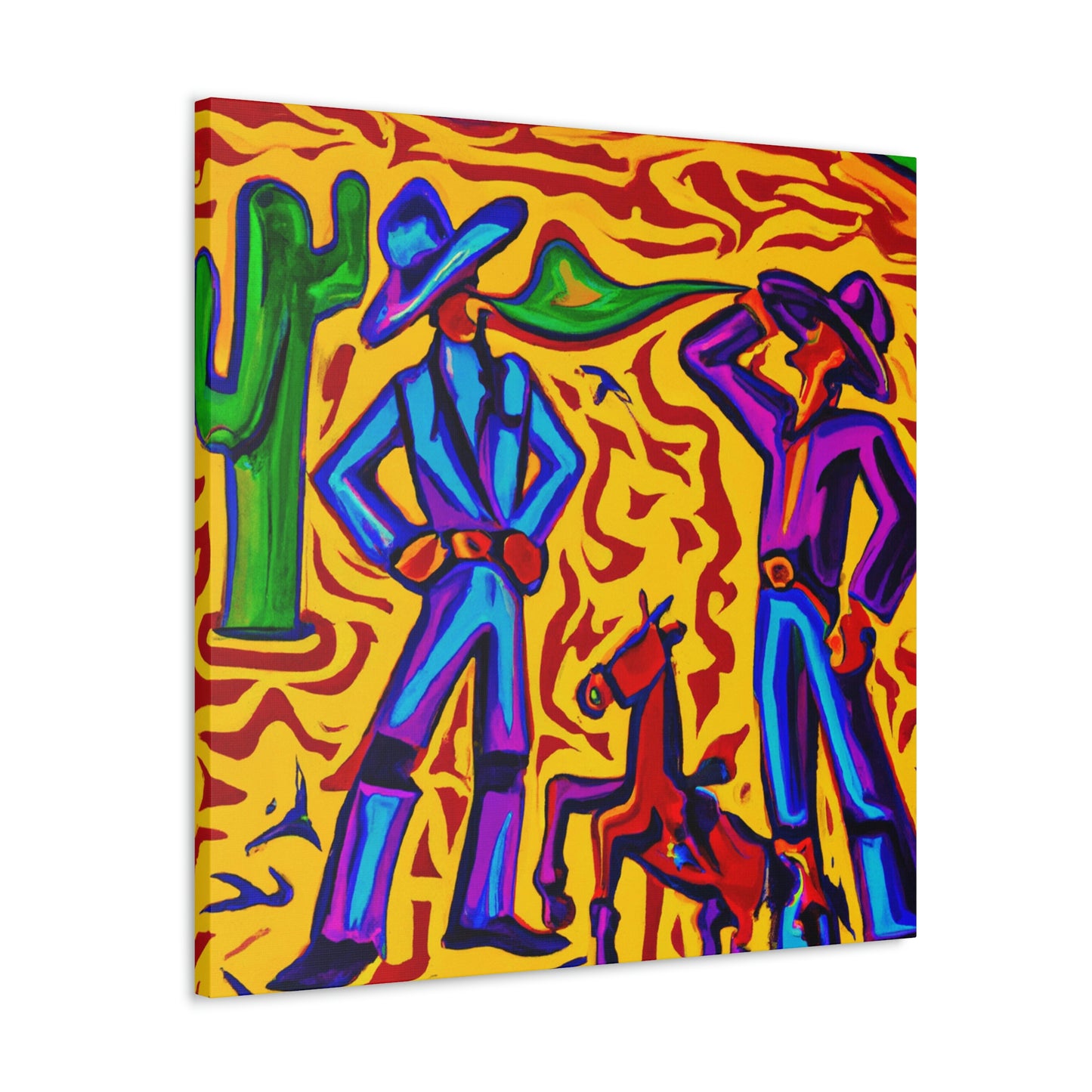 "Branding Iron Fauvism" - Canvas