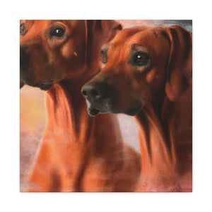 "Ridgeback in Surrealism" - Canvas