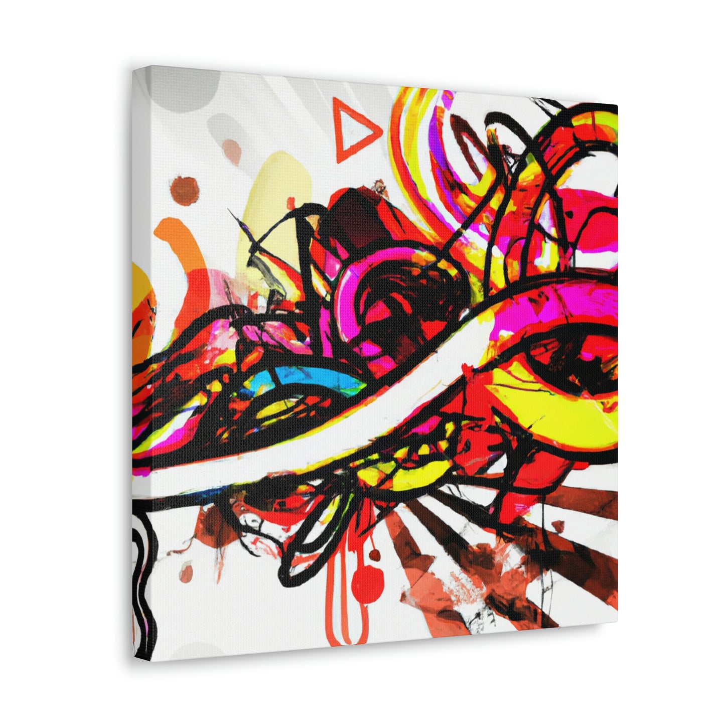 Vivid Postmodern Symphony - Canvas