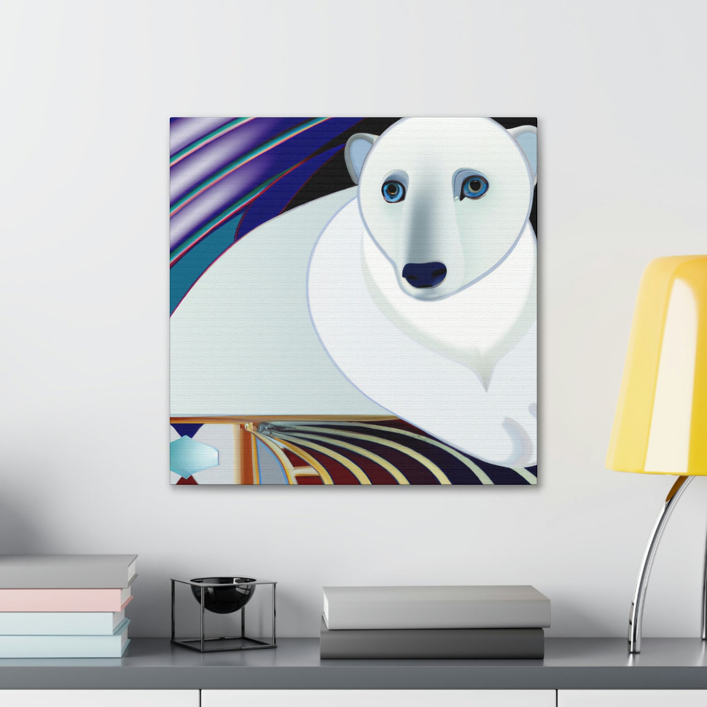 Ermine's Shining Splendor - Canvas