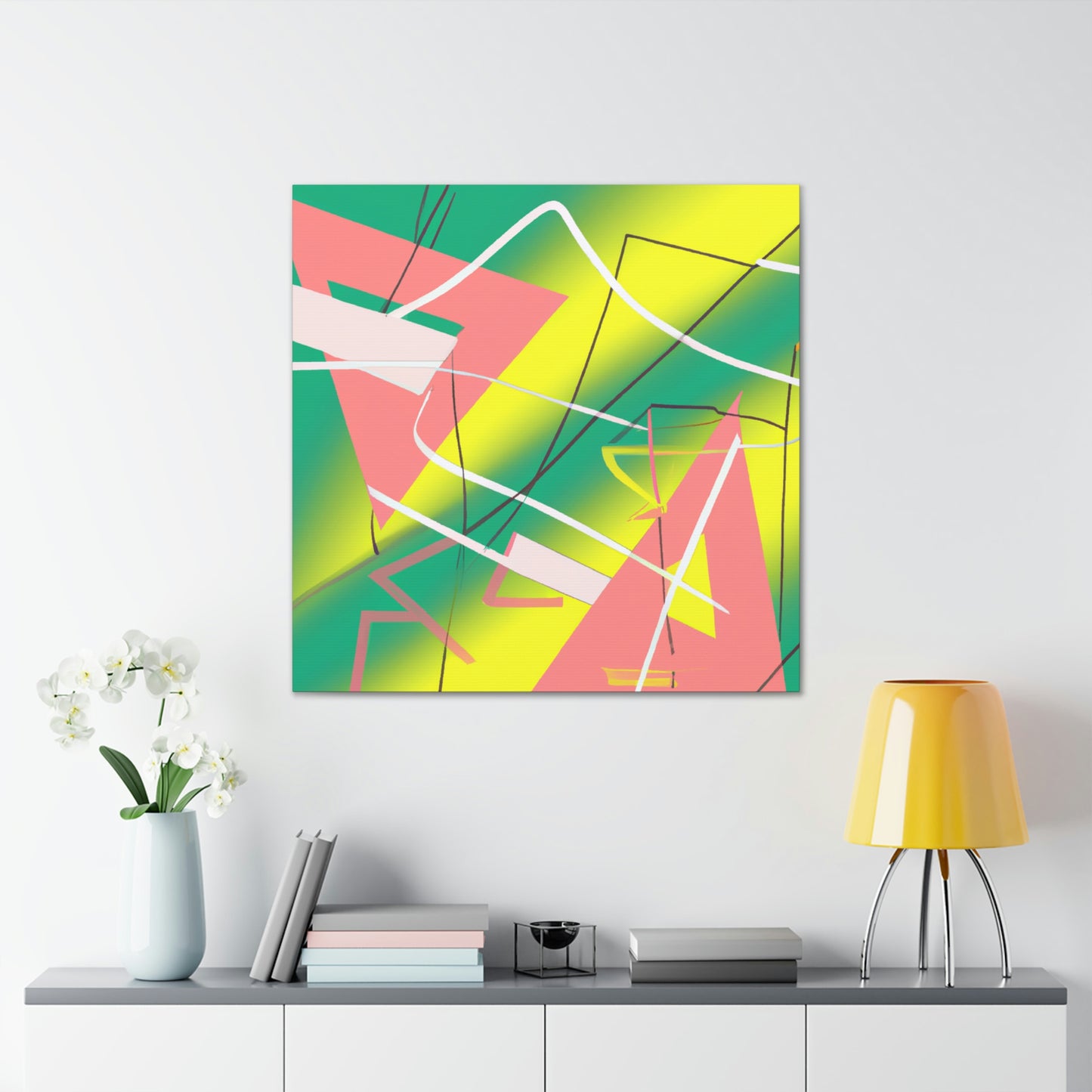 Vivid Synthetic Revolution - Canvas