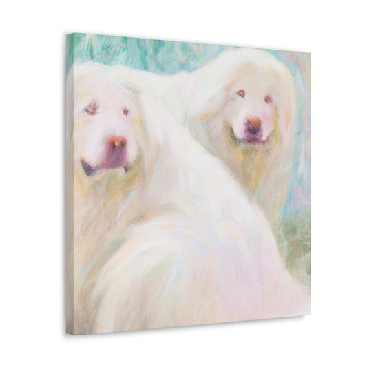 "Great Pyrenees Opulence" - Canvas